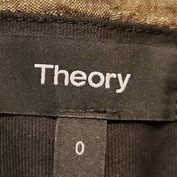 Theory size 0 Linen pants - Picture 7 of 10